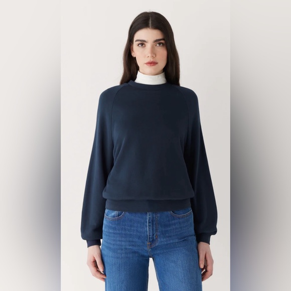 NWOT Frank and Oak burgundy sweatshirt - Picture 4 of 13